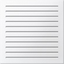 Merten MEG4450-0419 Zentralplatte für akustischen Signalgeber, polarweiß, System M