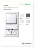 Merten MEGMKM016 Musterkoffermodul Aquadesign