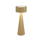 Sompex ELODY Akku-Tischlampe Gold Gebürstet 1,9W steuerbare Lichtfarbe IP54 79045