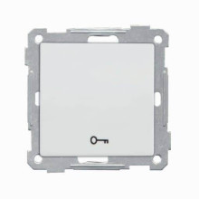 Mutlusan Candela Modul Taster Schlüssel Unterputz-Schalter weiss