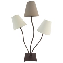 Näve E14 Tischleuchte BOHO 16x41cm beige 3094811