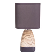 Näve E14 Tischleuchte DORIAN Ø15cm tabak 3144164