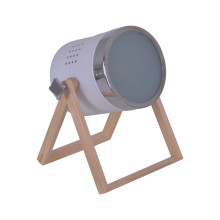 Näve E27 Tischleuchte TIM Ø21cm weiß 3154523