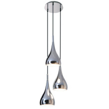 Näve E27 Pendelleuchte STYLE Ø30cm chrome 6029242