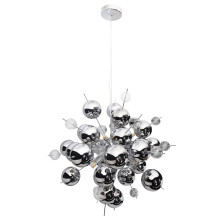 Näve G9 Pendelleuchte EXPLOSION Ø65cm chrome 7026442