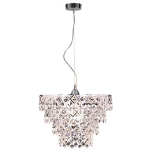 Näve E27 Pendelleuchte FANCY Ø38cm chrome 7048942