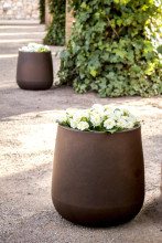 Newgarden CAMELIA 40 Blumentopf, Kübel groß rund ø39x39cm bronze 33L außen