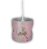 Niermann Bungee Bunny Dreh-Pendelleuchte E27 Multicolor, Bunt Made in Germany