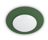 Niermann Saturn Deckenleuchte E27 Salbeigrün Made in Germany