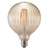 Nordlux E27 LED Design-Lampe Avra Braun Filament 2W warmweiss