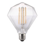 Nordlux E27 LED Design-Lampe Avra Diamant Filament 2W warmweiss