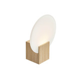 Nordlux 2015391014 HESTER LED Wandleuchte 9,5W Dimmbar Warmweiss Holzfolie IP44