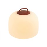 Nordlux Kettle To-Go 36 LED Akkuleuchte dimmbar 6,8W IP65 Rot warmweiss 2018013002
