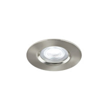 Nordlux Don Smartlight LED Einbauleuchte 4,7W IP65 Gebürstetes Nickel Steuerbare Lichtfarbe