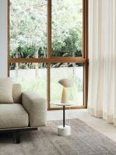 Nordlux Align Tischleuchte Design-Tischlampe beige E27 drehbar 2120095009