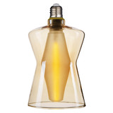 Nordlux 2480042700 DecoE27 Cone 15 Dim LED E27 Leuchtmittel 4,1W Dimmbar Warmweiss Bernstein