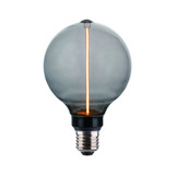 Nordlux 2580022747 DecoE27 G95 Dash Dim LED E27 Leuchtmittel 4W Dimmbar Extra-warmweiss Rauchfarben