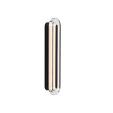 Nordlux LED Wandleuchte Cavara Schwarz dimmbar 550lm 3000/4000K CCT warm-, neutralweiß 90Ra 35cm IP44 Metall 2610201003