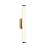 Nordlux LED Wandleuchte Virelle 50 Messing dimmbar 1120lm 3000/4000K CCT warm-, neutralweiß 90Ra 50cm IP44 Metall 2610241035