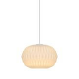Nordlux Pendelleuchte Aviana Opalweiß E27 dimmbar Ø30cm Glas 2612303001