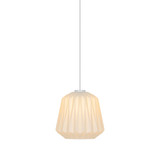 Nordlux Pendelleuchte Elbie Opalweiß E27 dimmbar Ø24cm Glas 2612323001