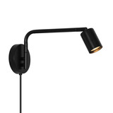 Nordlux Wandleuchte Explore Long Schwarz GU10 12cm Metall 2612481003
