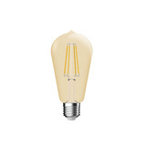 Nordlux LED Lampe DecoE27 E27 ST64 7,2W 660lm 2500K extra-warmweiß dimmbar Goldfarben 2680112727