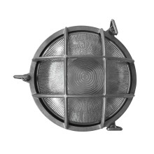 Nordlux Polperro Wandleuchte E27 Nickel Außenleuchte 49021055