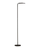 Nova Luce LED Stehleuchte Sinkro dimmbar 30W warmweiss 3000K Schwarz Stahl 174cm 9002080