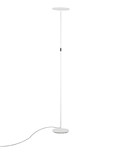 Nova Luce LED Stehleuchte Sinkro dimmbar 30W warmweiss 3000K Weiß Stahl 181cm 9002083