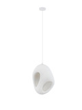 Nova Luce Pendelleuchte Tempus E27 Weiß 40x30cm 9002670