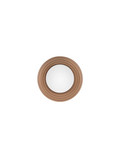 Nova Luce Wandleuchte Orbique G9 Karamell Opal Glas Keramik Ø16cm 9009216