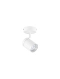 Nova Luce Deckenleuchte Alma GU10 IP44 Weiß Aluminium Ø8cm 9011314