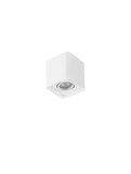 Nova Luce Deckenleuchte Monique schwenkbar GU10 Weiß Aluminium 10x8,5cm 9011353