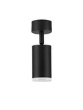 Nova Luce Deckenleuchte Mao GU10 IP44 Schwarz Aluminium Ø5,5cm 9011414