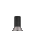 Nova Luce Deckenleuchte Luvia GU10 Bronze Schwarz Aluminium Ø10cm 9011439