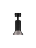 Nova Luce Deckenleuchte Luvia schwenkbar GU10 Bronze Schwarz Aluminium Ø9,5cm 9011441