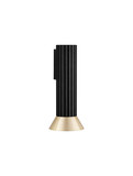 Nova Luce Wandleuchte Luvia GU10 Gold Schwarz Aluminium Ø10cm 9011444