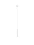 Nova Luce Pendelleuchte Mor GU10 Weiß Aluminium Ø4cm 9011463
