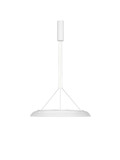 Nova Luce LED Pendelleuchte Mantle 38W warmweiss 3000K Weiß Aluminium Ø60cm 9030110