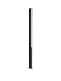 Nova Luce LED Wegeleuchte Stor 23W warmweiss 3000K IP65 salzwasserfest Schwarz Aluminium 150cm 9030113