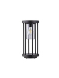 Nova Luce Wegeleuchte Elysium E27 IP65 salzwasserfest Schwarz Aluminium 35cm 9030152