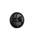 Nova Luce Außen-Wandleuchte Amel E27 IP65 salzwasserfest Schwarz Aluminium Ø17,5cm 9030167