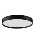 Nova Luce LED Deckenleuchte Roi dimmbar 37W CCT warm-/neutralweiss 2700/3000/4000K Schwarz Aluminium Metall Ø40cm 9030532