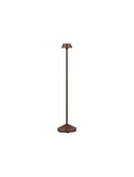 Nova Luce LED Wegeleuchte Arion 4W warmweiss 3000K IP65 Cortenstahl Aluminium 50cm 9030559
