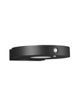 Nova Luce LED Solar-Wandleuchte Aigo 2W warmweiss 3000K Bewegungsmelder IP65 salzwasserfest Schwarz Aluminium 18x16cm 9030580