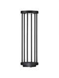 Nova Luce LED Wegeleuchte Nereus 8W warmweiss 3000K IP65 Schwarz Aluminium 50cm 9030587