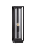 Nova Luce Wegeleuchte Pacific E27 IP65 Schwarz Aluminium 50cm 9030603