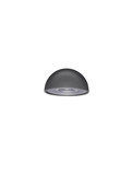 Nova Luce LED Akku-Leuchtenkopf Lumo dimmbar 2W warmweiss 3000K USB IP54 Dunkelgrau Aluminium Ø5cm 9030608
