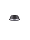 Nova Luce LED Akku-Leuchtenkopf Lumo dimmbar 2W warmweiss 3000K USB IP54 Schwarz Aluminium Ø6cm 9030612